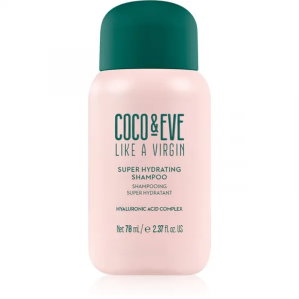 Coco & Eve Like A Virgin Super Hydrating Shampoo hydratačný šampón na lesk a hebkosť vlasov 70 ml