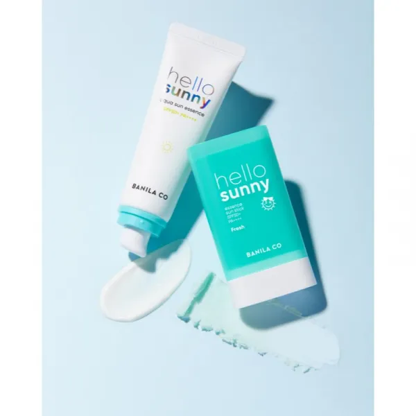 Banila Co. hello sunny Fresh Essence Sun Stick ľahký ochranný krém na tvár SPF 50+ 50 ml