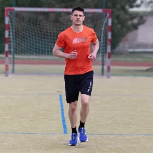 PROGRESS DEPORTE RUN Pánske športové tričko, oranžová, veľkosť