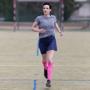 PROGRESS AIDA II Dámske športové tričko, sivá, veľkosť