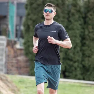 PROGRESS PREDATOR Pánske športové tričko, čierna, veľkosť