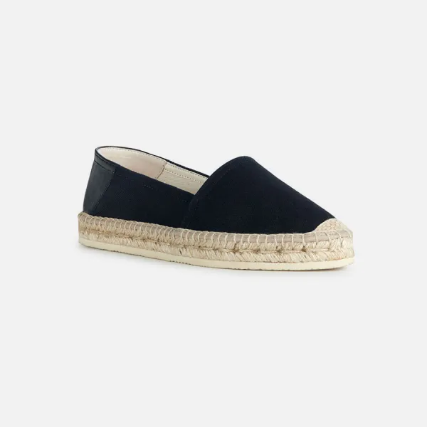Black women's slip-on Geox Lampedusa C - Women's