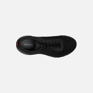 Black men's sneakers Geox Monreale A - Men's