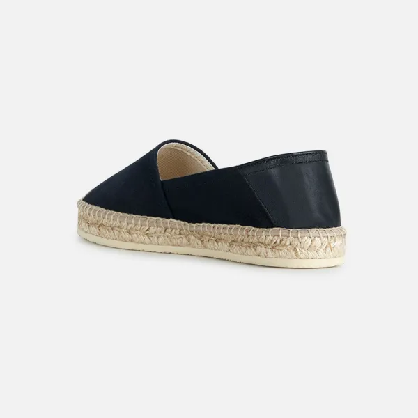 Black women's slip-on Geox Lampedusa C - Women's