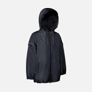 Dark blue women's jacket Geox Bleyze - Women's