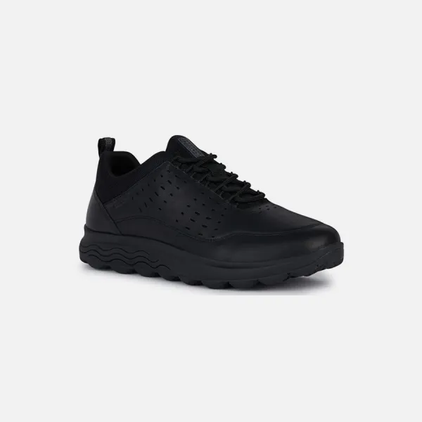 Black men's sneakers Geox Spherica C - Men's