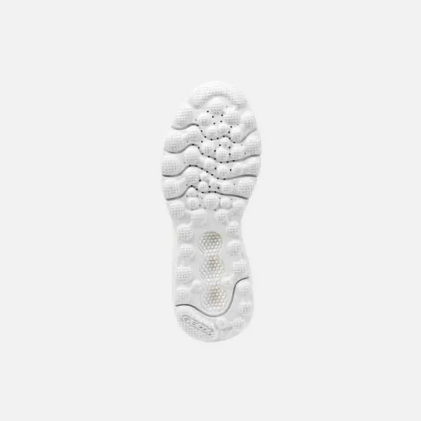 White women's sneakers Geox Spherica Actif - Women's