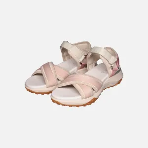 Beige women's sandals Geox Sorapis + Grip A - Women's