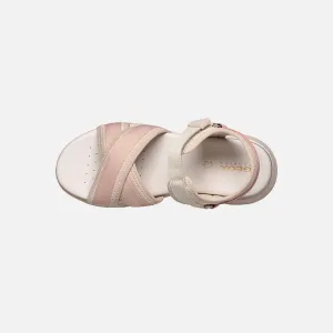 Beige women's sandals Geox Sorapis + Grip A - Women's