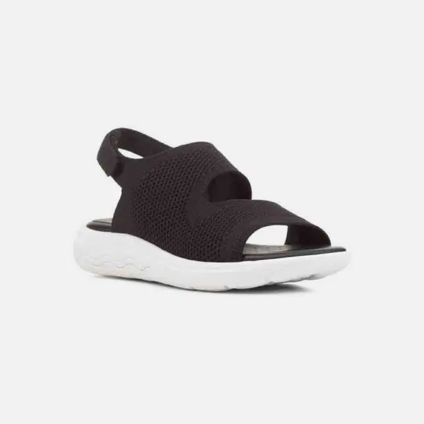 Black women's sandals Geox Spherica Ec5 A - Women's