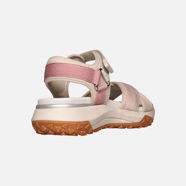 Beige women's sandals Geox Sorapis + Grip A - Women's