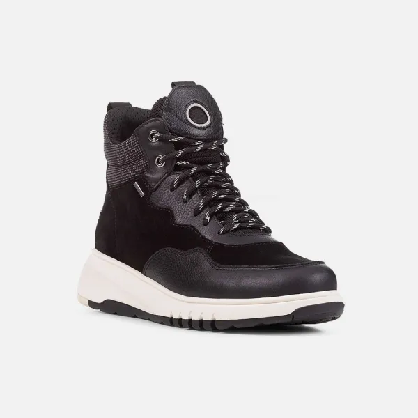 Black women's ankle boots Geox Aerantis - Women's
