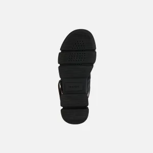 Black women's sandals Geox Lisbona A - Women's