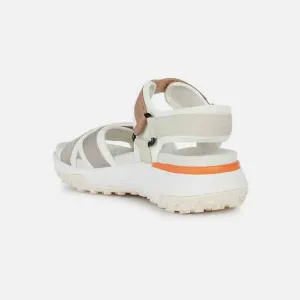 Grey women's sandals Geox Sorapis + Grip A - Women's