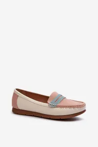 EVENTO Dámske mokasíny z eko kože ružové Vikitara
