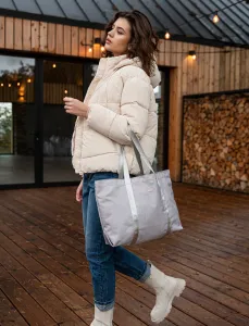 Šedá nákupná taška VUCH Rizzo Grey