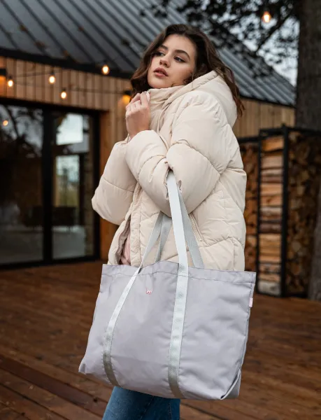 Šedá nákupná taška VUCH Rizzo Grey