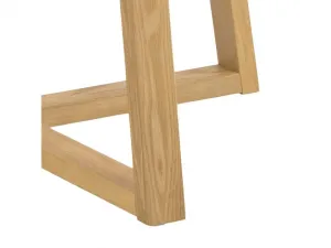 Actona Kulatý jídelní stůl Malika 120 cm dub přírodní