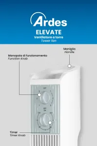 Stĺpový ventilátor T802