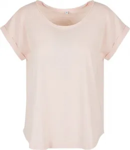 CottonClassics Dámske jednofarebné tričko s krátkym rukávom – viac farieb, XS–5XL Farba: Cherry, Veľkosť: M