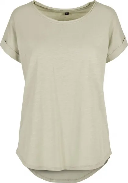 CottonClassics Dámske jednofarebné tričko s krátkym rukávom – viac farieb, XS–5XL Farba: Cherry, Veľkosť: M