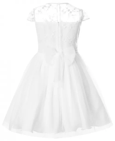 Fashionkids Dievčenské šaty REBECCA 158 Farba: Biela, Veľkosť: 158