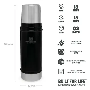 Stanley Termoska Legendary Classic 470 ml čierna mat, 0,47 l