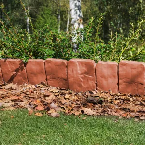 4Home Záhradná palisáda - obrubník Terracotta, 2,5 m
