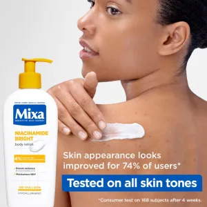 Mixa Niacinamide Bright telové maslo s bambuckým maslom 250 ml