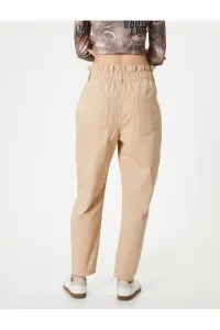 Koton High Waist Baggy Denim Pants Cotton - Baggy Jeans