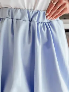 Dámska mini sukňa PUFFELLA modrá
