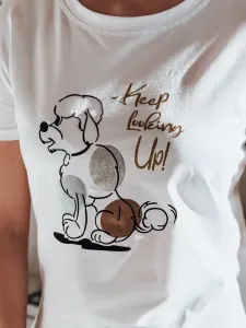 Dámske tričko s pudlom LUMIFITU