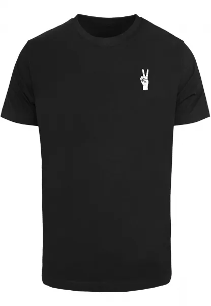 Men's T-shirt Peace Hand - black