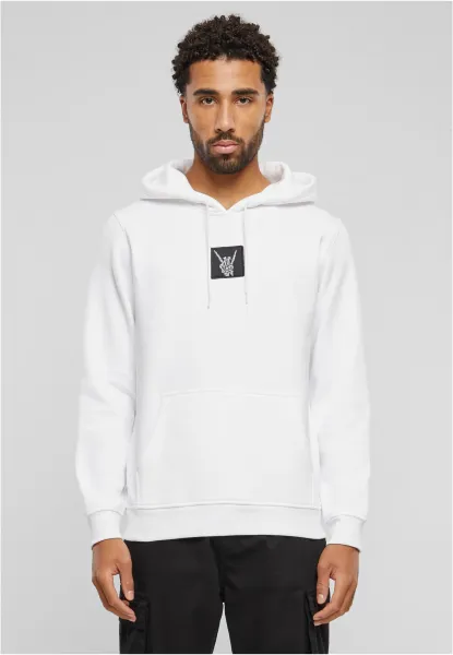 Men's Skelett Patch Hoody - white