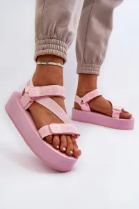 BIG STAR SHOES Dámske sandále na platforme Big Star