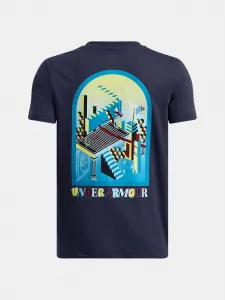 Boys' T-shirt Under Armour UA B PORTAL LOGO SS - Boys