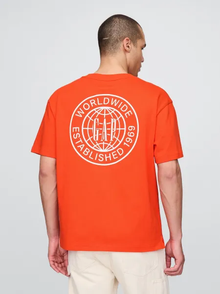 GAP  Pánske Oversize tričko 765029-05 Veľkosť: S