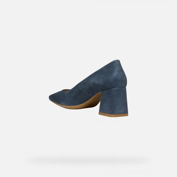 Dark blue women's pumps Geox Giselda - Women's