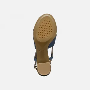 Dark blue women's sandals Geox Aurely 50 - Women's