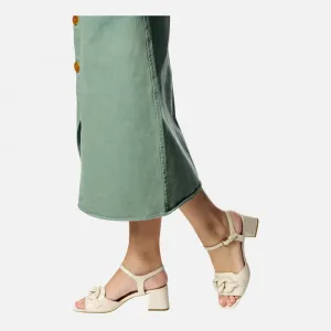 Cream women's sandals Geox New Eraklia 50 T - Women's
