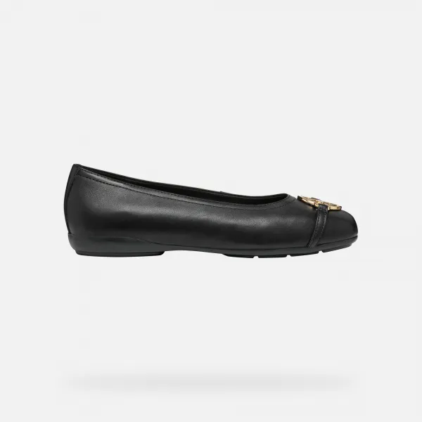 Black women's ballet flats Geox Annytah - Women's