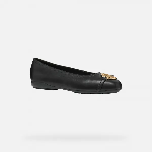 Black women's ballet flats Geox Annytah - Women's