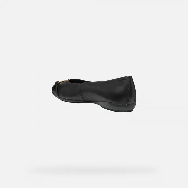 Black women's ballet flats Geox Annytah - Women's