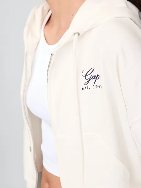 GAP Oversize sweatshirt with VintageSoft Americana logo - Women's