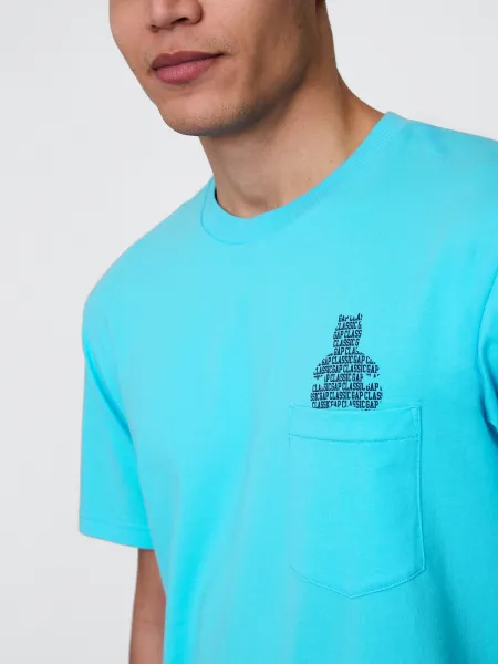 GAP T-shirt with pocket Brannan - Men's