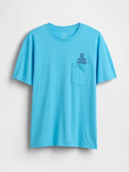 GAP T-shirt with pocket Brannan - Men's