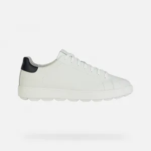 White men's sneakers Geox Spherica ECUB-1 - Men