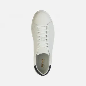 White men's sneakers Geox Spherica ECUB-1 - Men