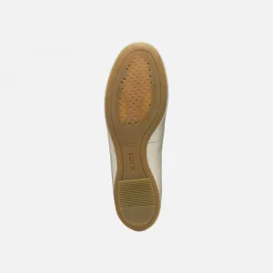 Cream women's ballet flats Geox Palmaria - Women's