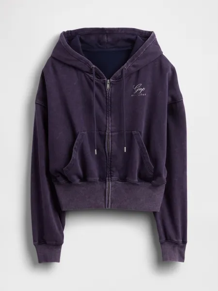 GAP Oversize sweatshirt with VintageSoft Americana logo - Women's